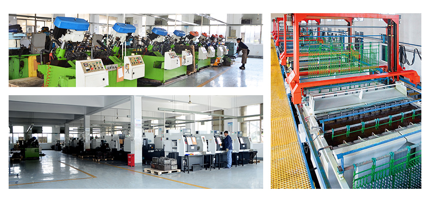 图片5 workshop for heat treatment locking lug nuts