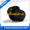 Auto 33mm Long 19 Hex Black Wheel Nut with Washer 13441BK