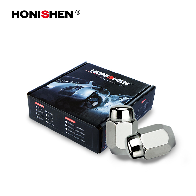 12802 Chrome Finish 41mm Long 2pc Wheel Nuts 611-254.1