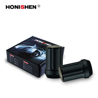 Black Close End Spline Tire Nuts 49032BKE