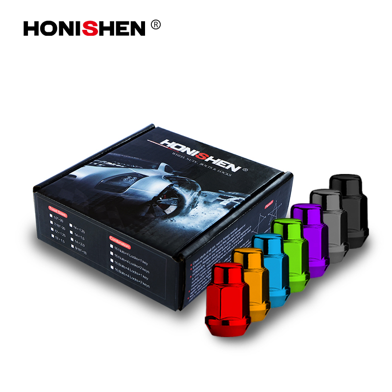 M14x2.0 Black Wheel Lug Nut 15748