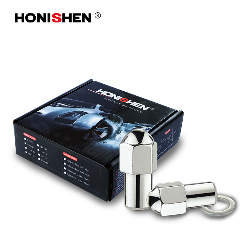 13/16" Hex 2.25" Length Extended Shank Lug Nuts 15300