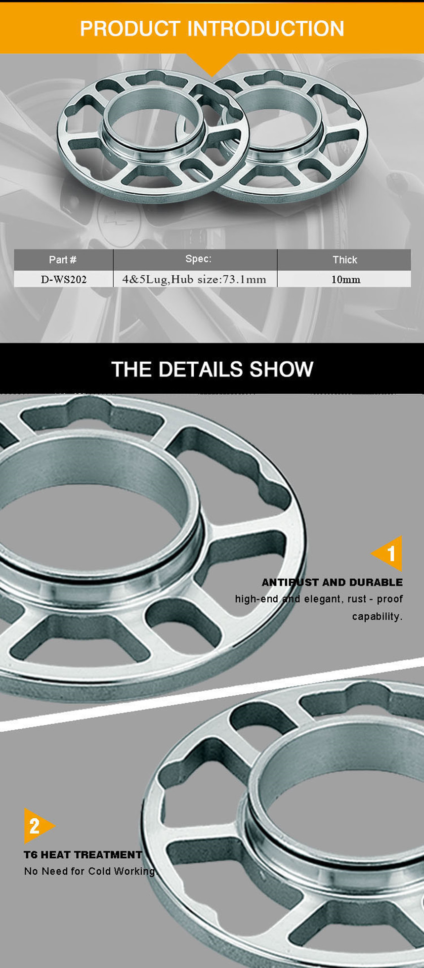 Auto Hub Wheel Spacers