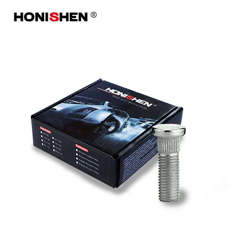 M12x1.5 10.9 Grade White Zinc Knurl Studs WS-269