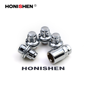 Toyota/Nissan Medium Chrome Mag Lug Nut Locks w/Washer 47120