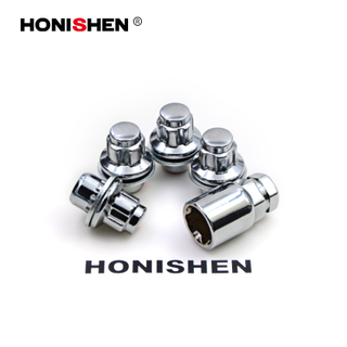 Toyota/Nissan Medium Chrome Mag Lug Nut Locks w/Washer 47120