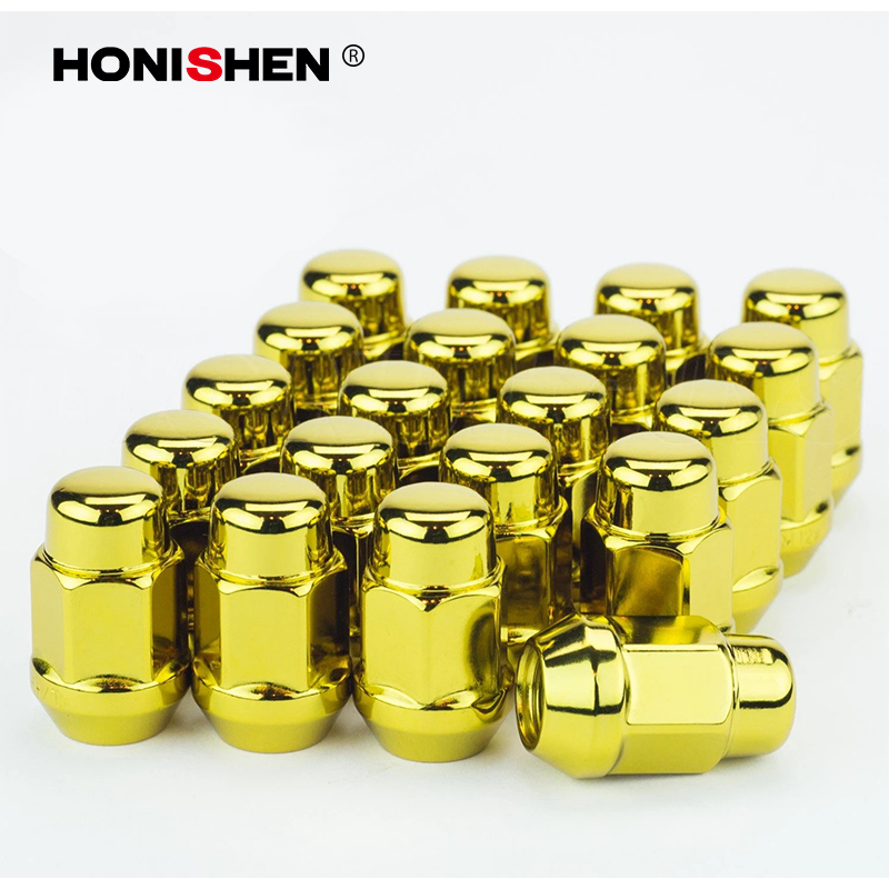 (XV) DCCXXXII Chrome cap Lug Nuces 611-122FK
