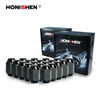 Black Clolor 13/16" Hex M12 Lug Nuts 12300BK