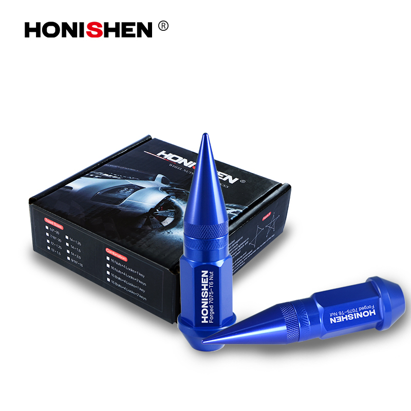 M14 Spiked Aluminum Nuts - AL1113