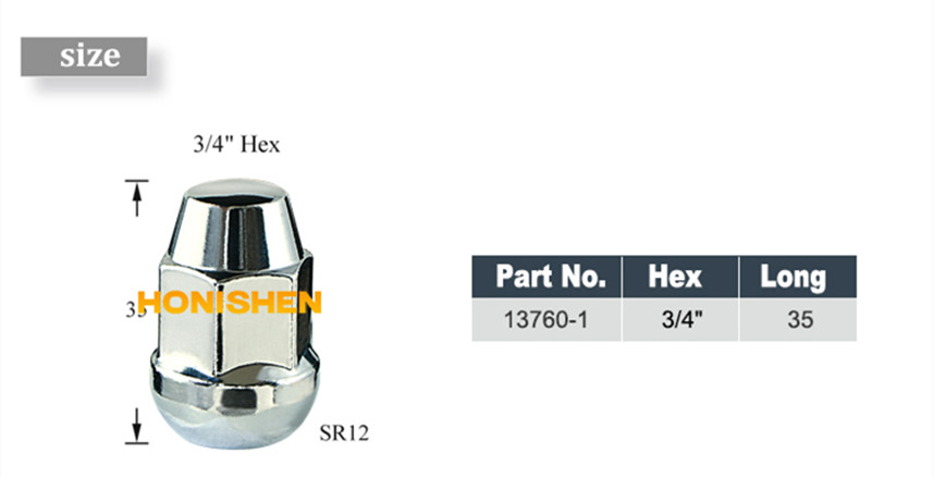 12 X1.5 Spike Lug Nut