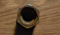 Why the cap fell off from lug nut?