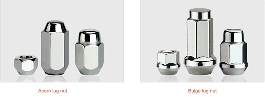 acorn lug nut bulge lug nut