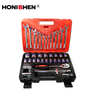 37pcs 1/2" Dr. Cr-V Steel Combination Wrench Ratchet Sockets Sets DGTT19