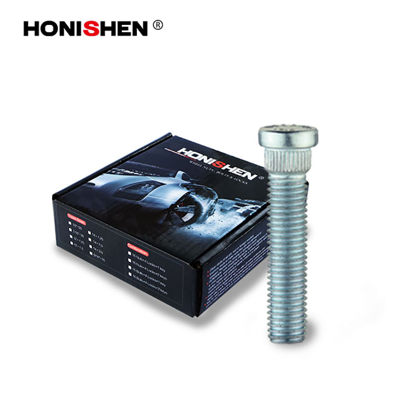 WS-327LG 9/16-18 66 Length Zinc Car Knurl Studs 97055.1