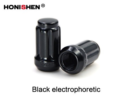 black electrophretic nut