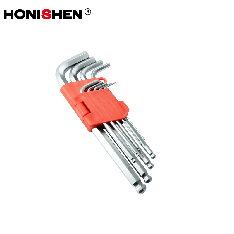 9pcs Multi-Size CR-V Steel Allen Key Wrench Set DGTT03