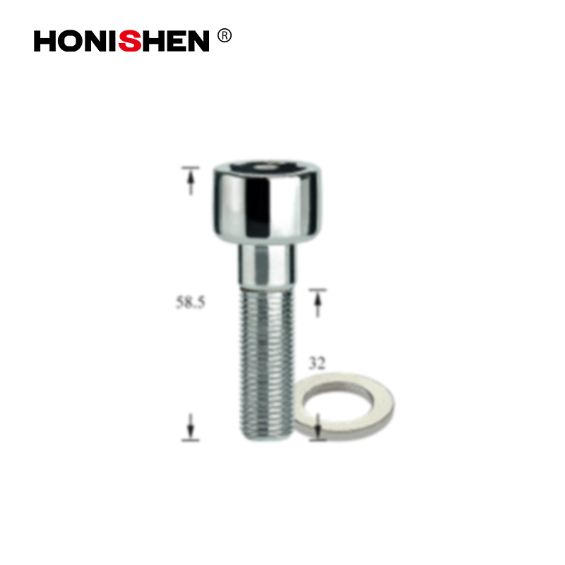 Car Auto Parts Flat Seat w/Washer Wheel Lock Lug Bolts 74442