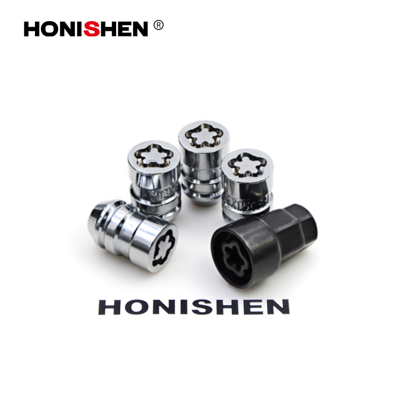 22.5 Diameter Chrome Finish Auto Wheel Locks 42236
