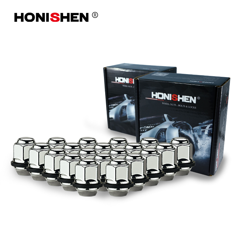 13726 M12*1.5 Chrome Acorn 6 Side Bulge Style Wheel Nut 611-209