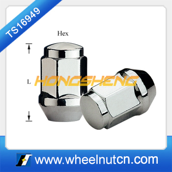 M12 X 1.5 17mm Hex Black Lug Nut 13410