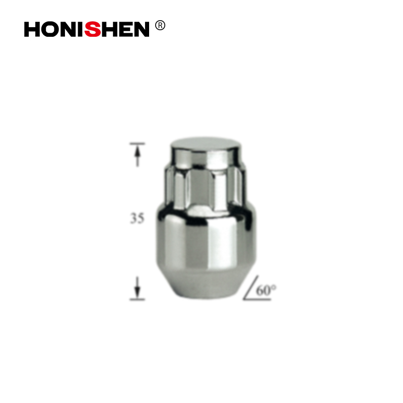 4+1/4+2 Car Wheel Anti Theft Lock Lug Nuts Set 43060