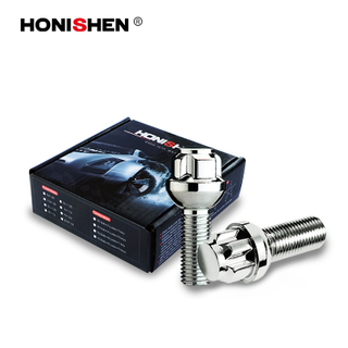 45 Height Silver Ball Seat Wheel Bolt Locks 72545R13