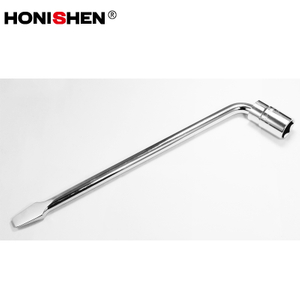1/2" Drive 14" Length L-Type Car Spare Tire Lug Wrench DGTT07