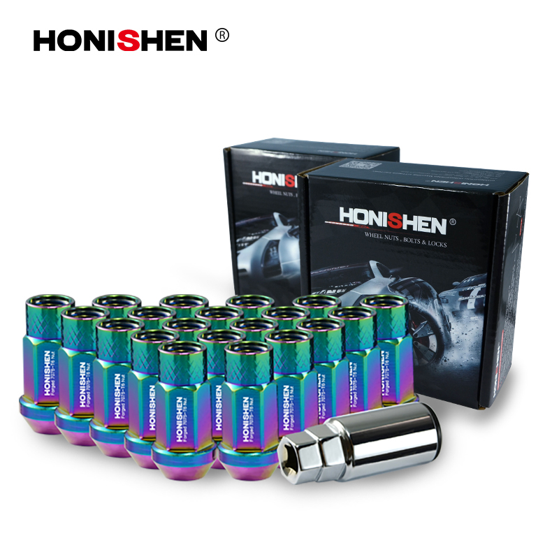 Open End M14 Aluminum Nuts AL1102