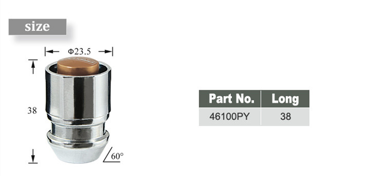 color Wheel Locking Nuts