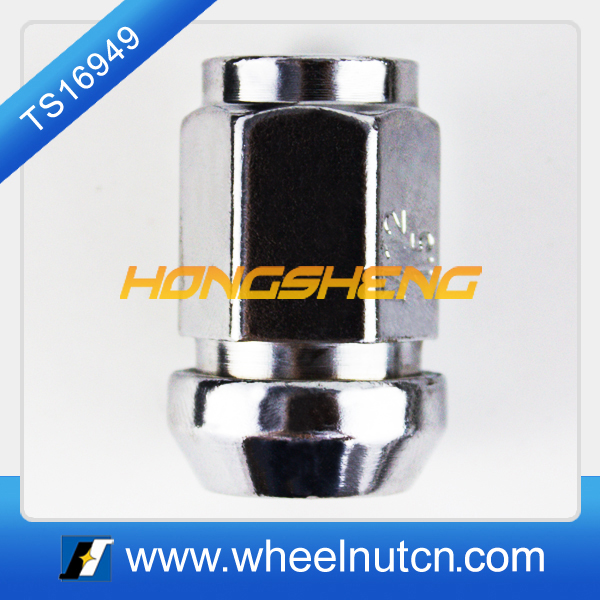 3/4" Hex 30mm Length Bulge Acorn M12x1.5 Wheel Lug Nuts Rubber 13720