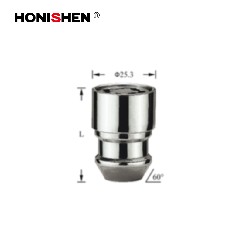 46300 Alloy Steel Locking Lug Nuts Key 611-122FK
