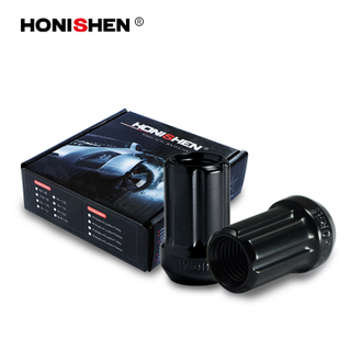 Blacking Open-ended Spline Locking Lug Nuts 49034-3BKE
