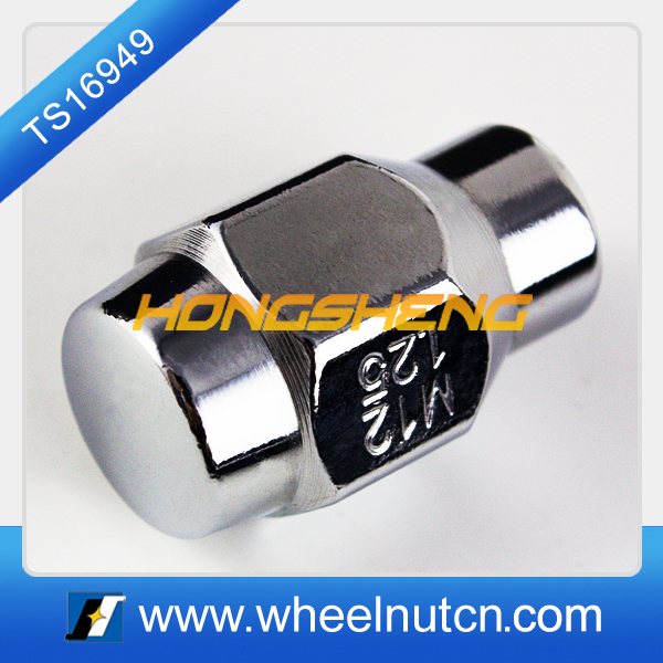 M12x1.25 Carbon Steel Close End Lug Nuts-12520