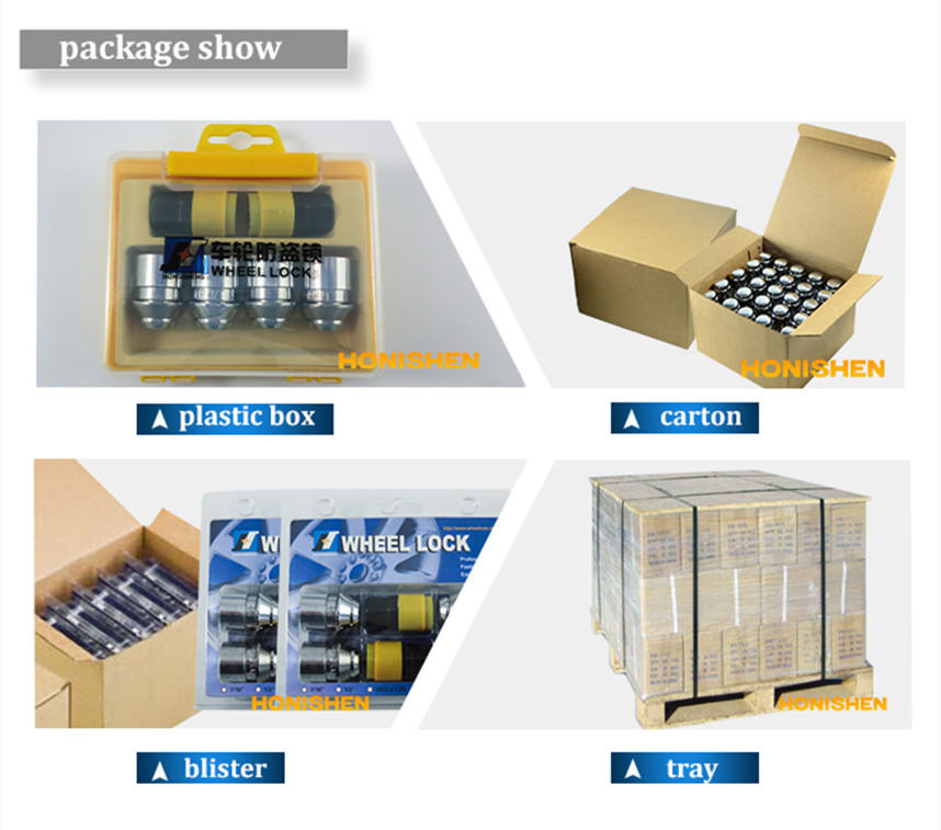 Ford wheel locking lug nuts