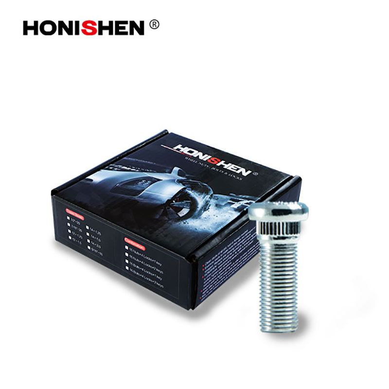 1/2"-20 Car Wheel Knurl Studs WS-501