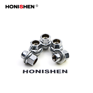 17100 8 Grade 13/16" Hex 1.26" Mag Open Wheel Nuts w/Washer 611-168.1