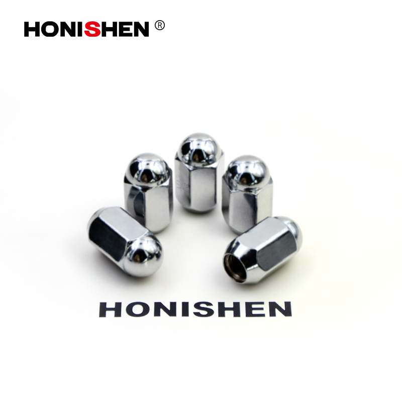 Chrome Finish Ball Mouth 19 Hex Lug Nuts 12420