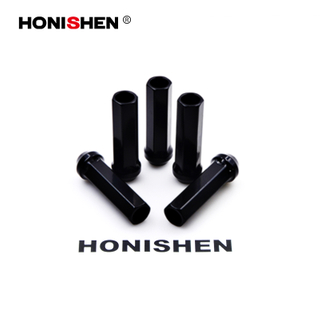 2/3" Hex 2.76" Matte Black Extended Rays Lug Nuts 11345