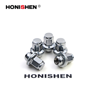 17240 8 Grade 7/8" Hex 1.81" Length Mag Wheel Lug Nuts w/Washers 611-277.1