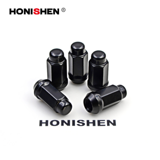 M14x2.0 Black Wheel Lug Nut 15748