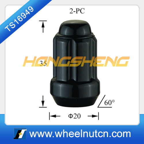 49033-2PC 12x1.25 Alloy Steel 2 Pieces Spline Nuts 711-655C