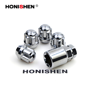 Anti Theft Dome Top Car Wheel Lock Nuts Set 43100