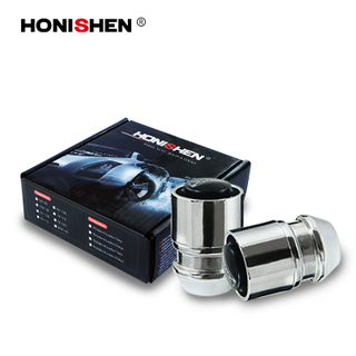 Black Cap Locking Wheel Nuts 46100BK