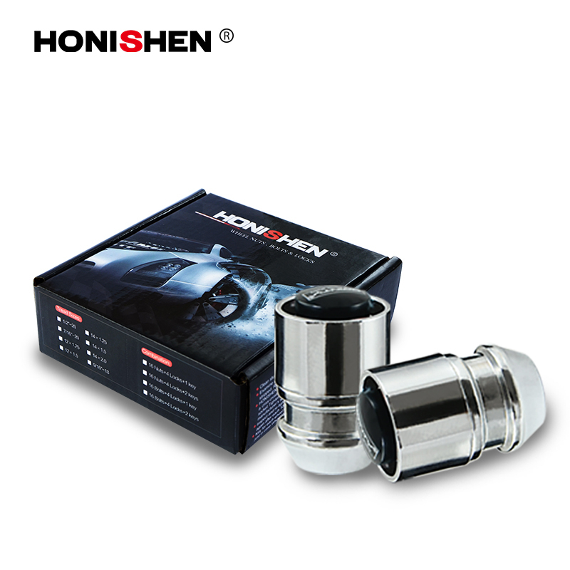 Black Cap Locking Wheel Nuts 46100BK