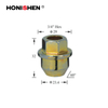 11336 3/4" Hex 1.24" Open End Bulge Acorn Tire Lug Nuts 611-171
