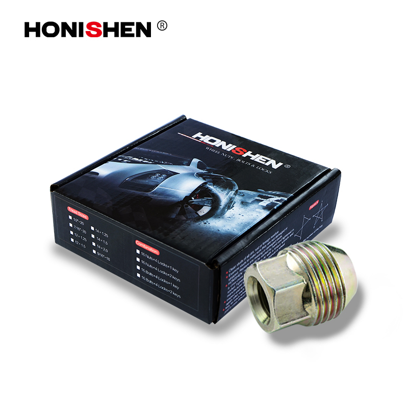 3/4" Hex 1.26" Dual External Thread Conical Lug Nuts 11600ZN
