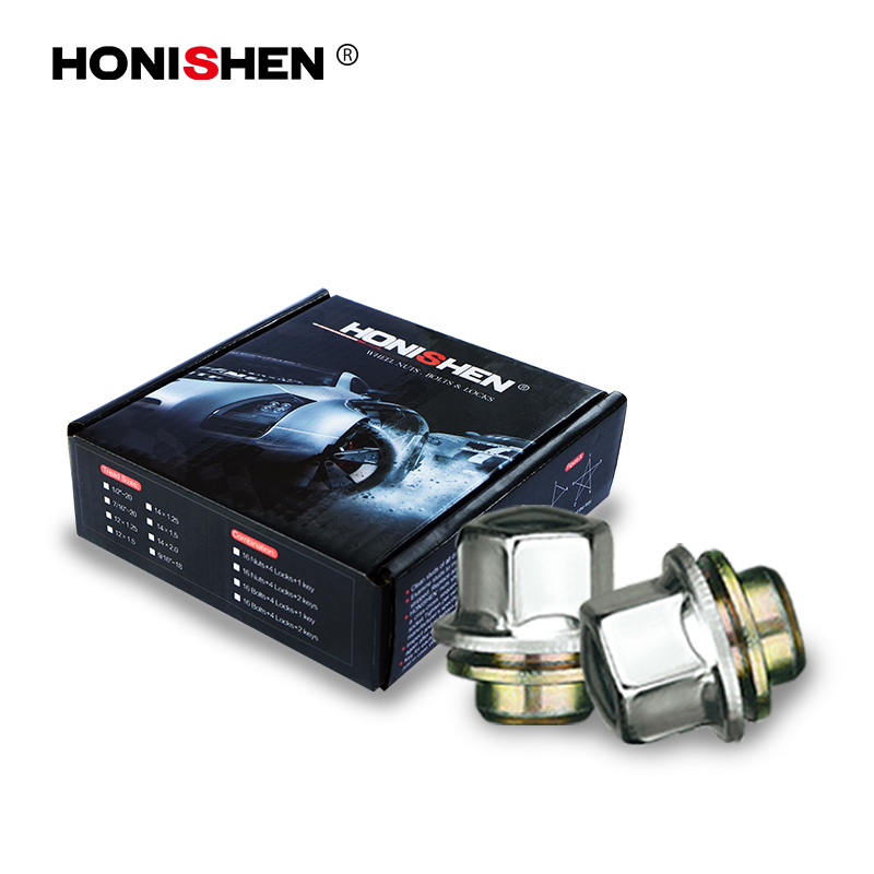 32.5 Long 7/8" Hex Flat SST Lug Nuts 17560