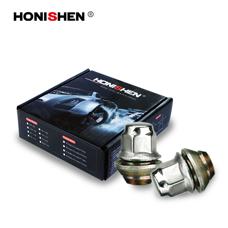 35.5 Long 19 Hex Variable PCD SST Capped Lug Nuts 17520