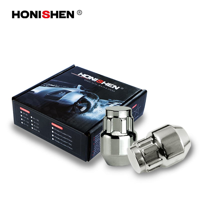 4+1/4+2 Car Wheel Anti Theft Lock Lug Nuts Set 43060
