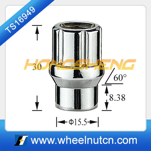 M12x1.5 6 Spline Wheel Lug Nuts 49034-1ET